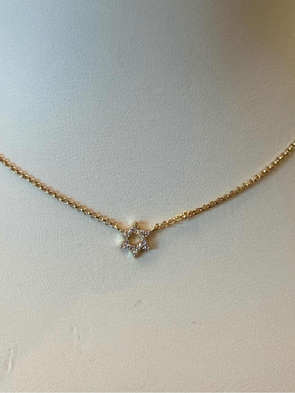 Mini 925 Vermeil Star of David